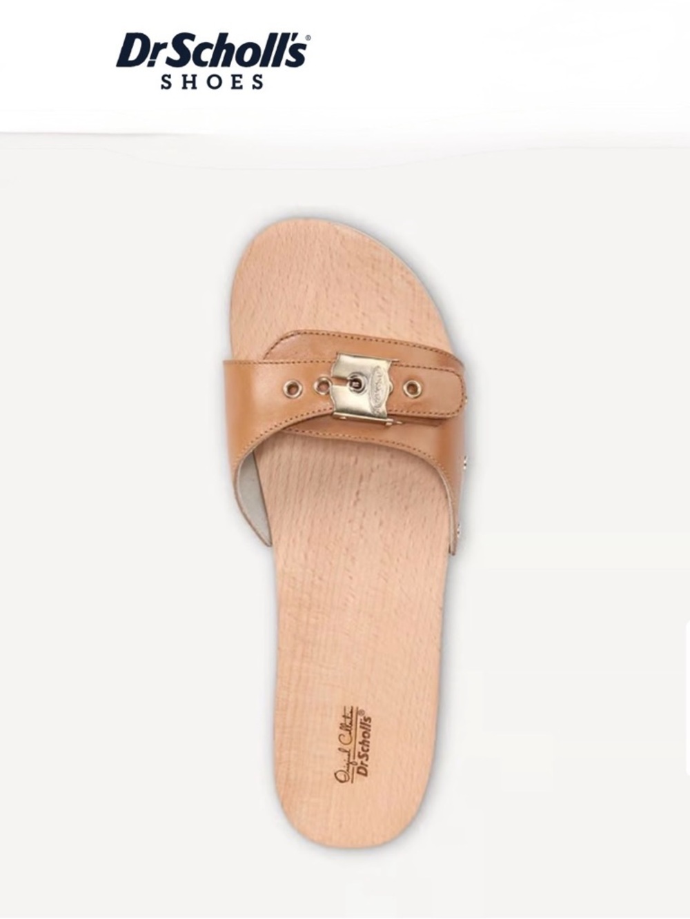 Classic Dr. Scholl's Original Women’s Sandal Camelot Leather brand new in box - Picture 6 of 12